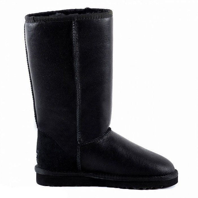 UGG Classic Tall Metallic Black