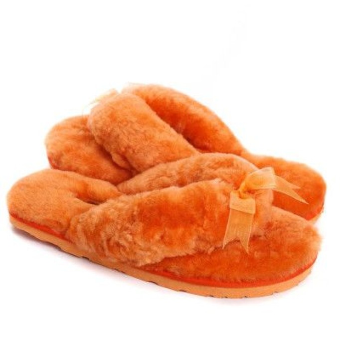 UGG Fluff Flip Flop II Orange