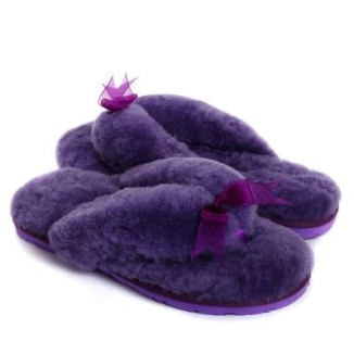 UGG Fluff Flip Flop II Purple