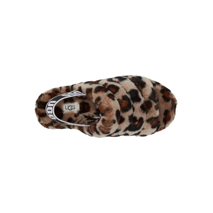 UGG Fluff Yeah Slide Leopard