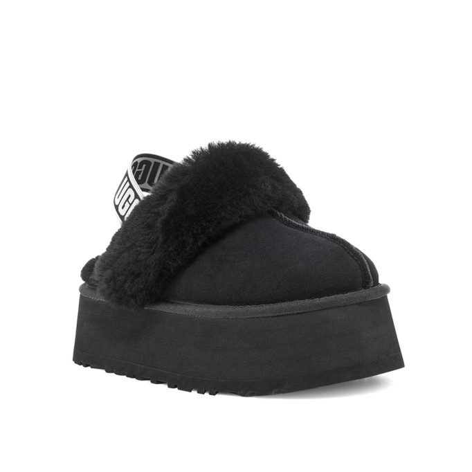 UGG Funkette Suede Platform Black