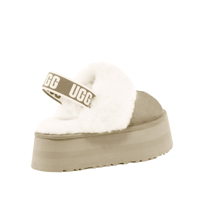 UGG Funkette Suede Platform Sand