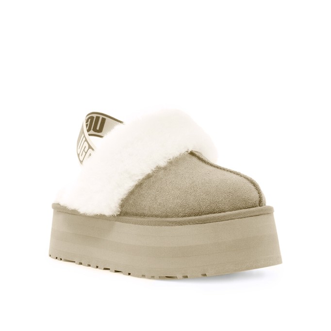 UGG Funkette Suede Platform Sand