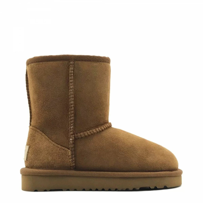 UGG Kids Classic Short Chestnut