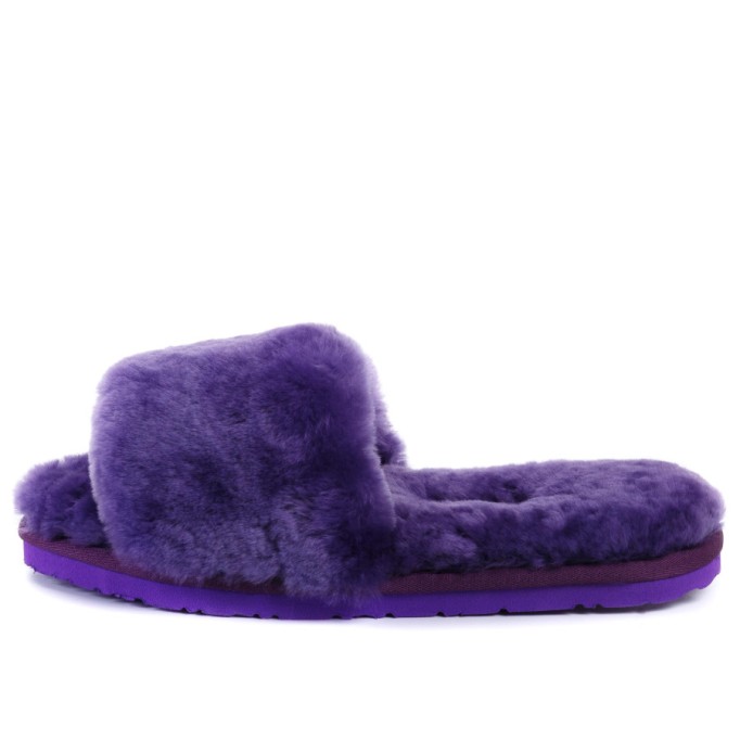 UGG Fluff Slide Slippers Purple