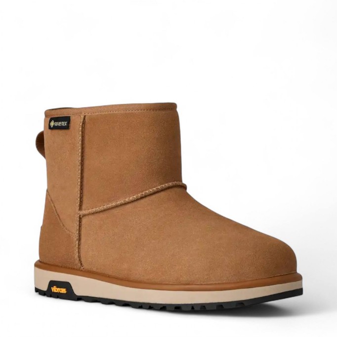 UGG Mens Classic Mini Gtx Boot Chestnut