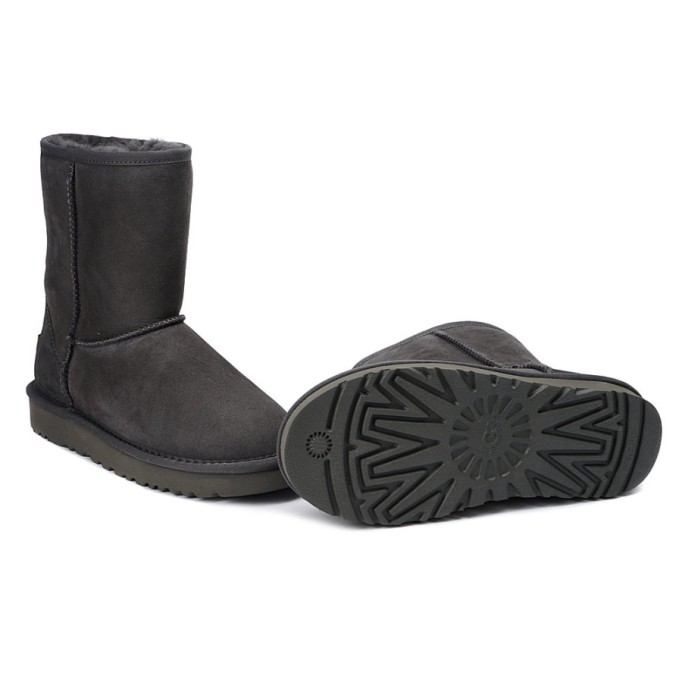 UGG Mens  Classic Short II Grey