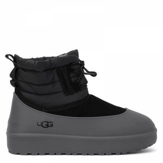 UGG Mens Classic Mini Lace-Up - Black