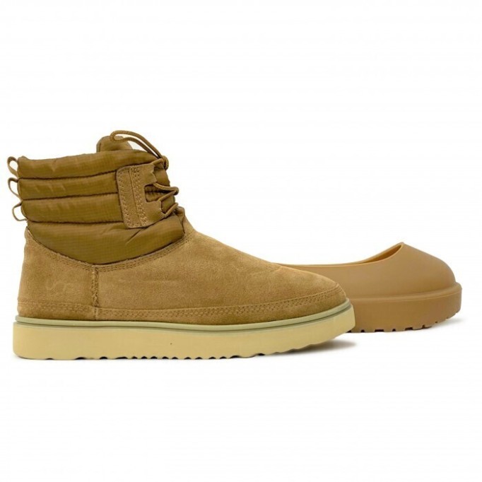 UGG Mens Classic Mini Lace-Up - Chestnut