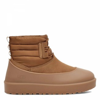 UGG Mens Classic Mini Lace-Up - Chestnut