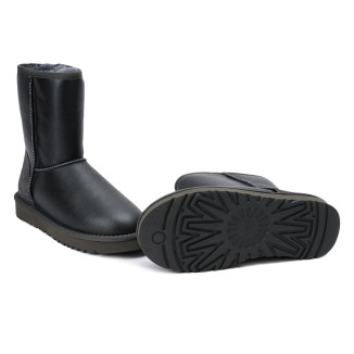 UGG Mens Classic Short Metallic Grey