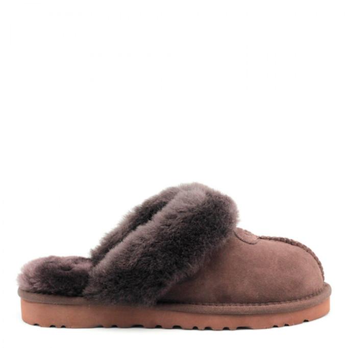 UGG Mens Slippers Scufette Chocolate