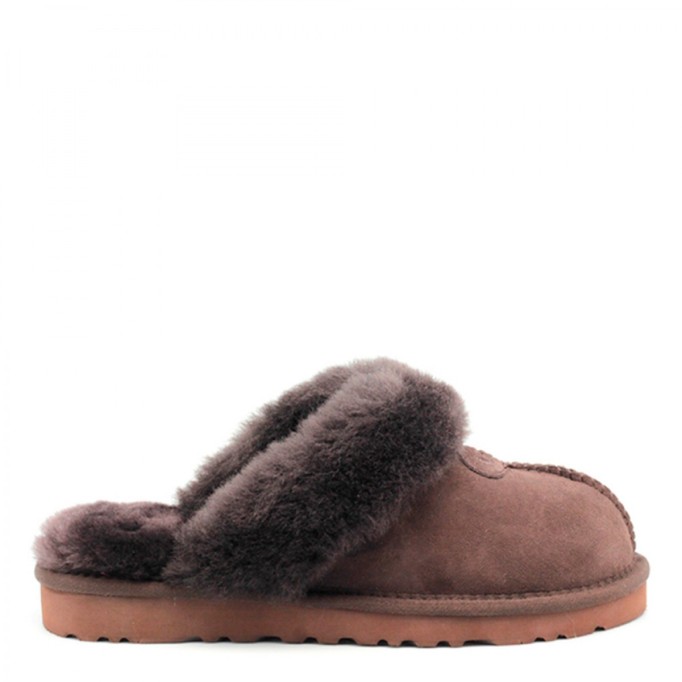 UGG Mens Slippers Scufette Chocolate