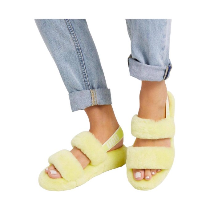 UGG Oh Yeah Slide Yellow