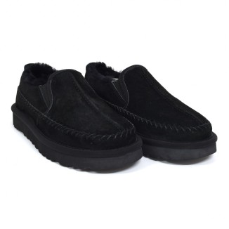 UGG Stitch Slip On Black