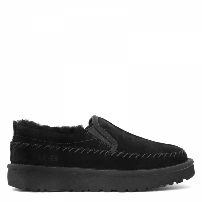UGG Stitch Slip On Black