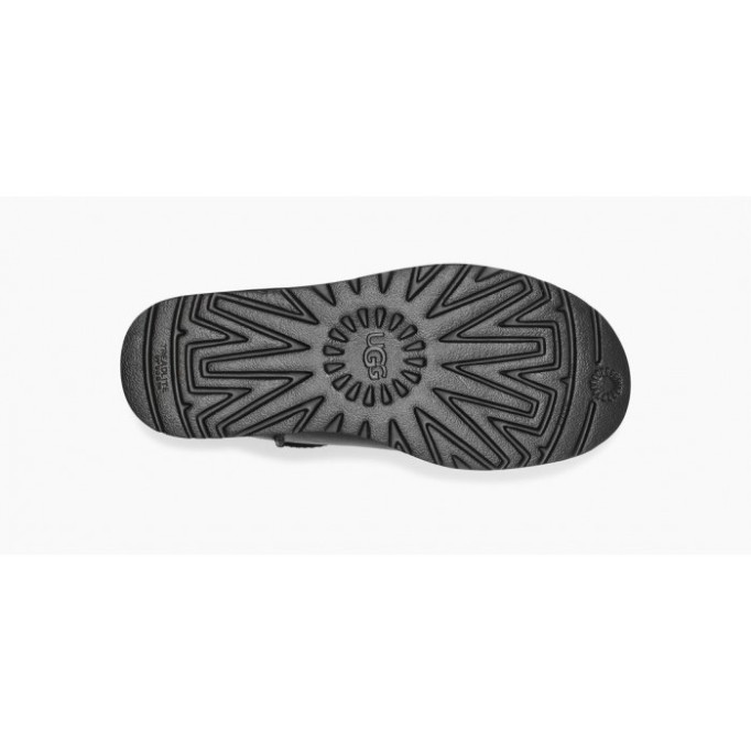 UGG Classic Ultra Mini Platform Black Leather