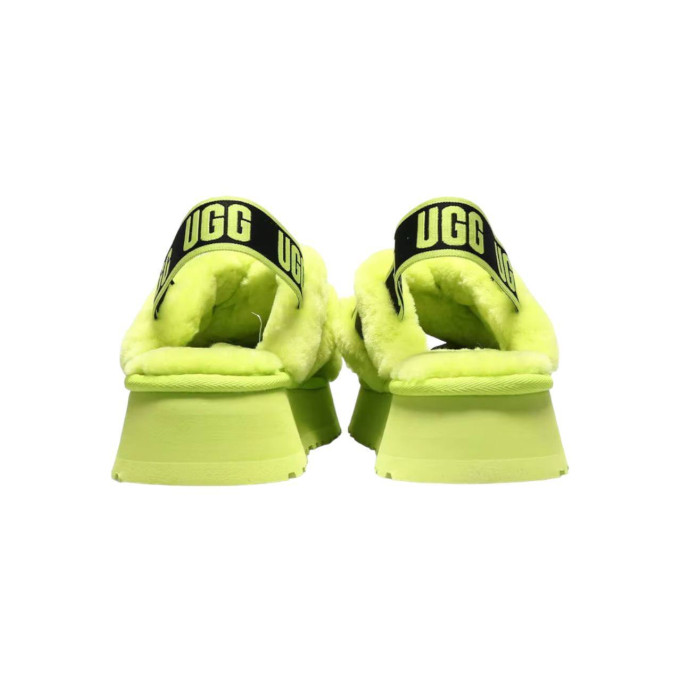 UGG W Disco Cross Slide Animalia Key Lime