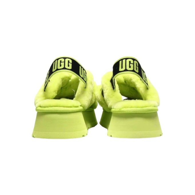 UGG W Disco Cross Slide Animalia Key Lime
