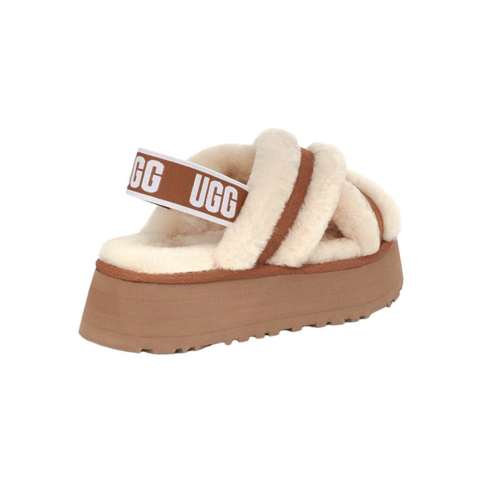 UGG W Disco Cross Slide Chestnut