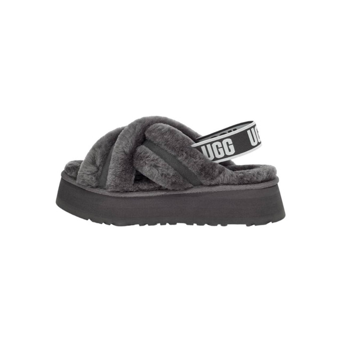 UGG W Disco Cross Slide Grey