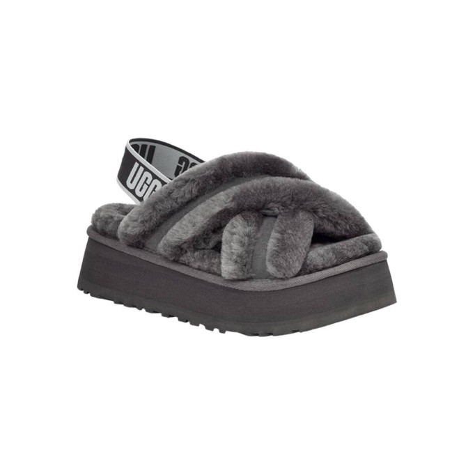 UGG W Disco Cross Slide Grey