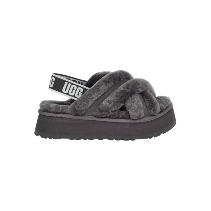 UGG W Disco Cross Slide Grey