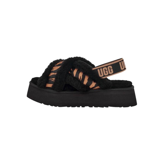 UGG W Disco Cross Slide Tiger Print