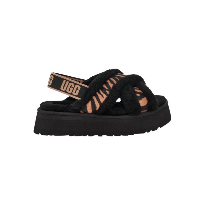 UGG W Disco Cross Slide Tiger Print