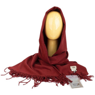 Шарф/Палантин UGG Бордовый