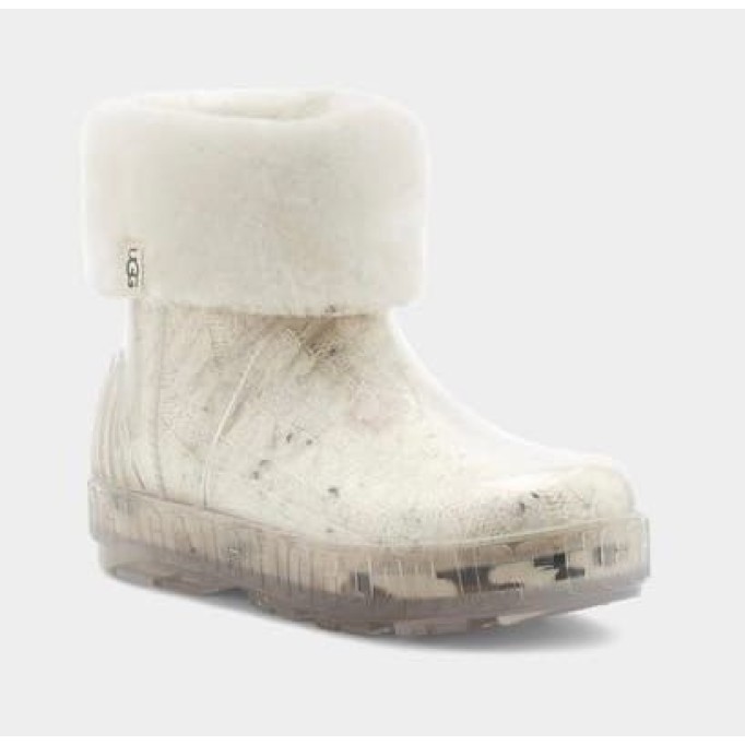 UGG Drizlita Clear Boot White