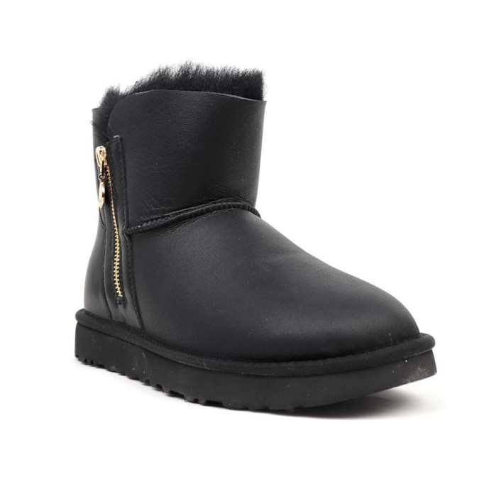 UGG Bailey Zip Mini Black Metallic