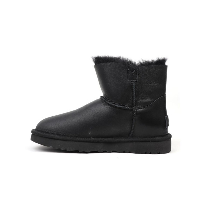 UGG Bailey Zip Mini Black Metallic