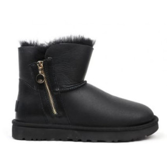 UGG Bailey Zip Mini Black Metallic