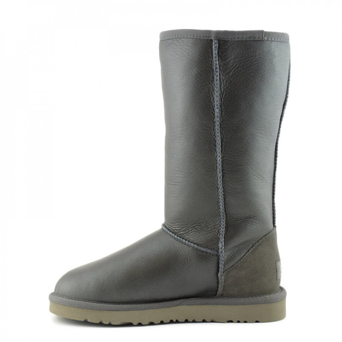 UGG Classic Tall Metallic Grey