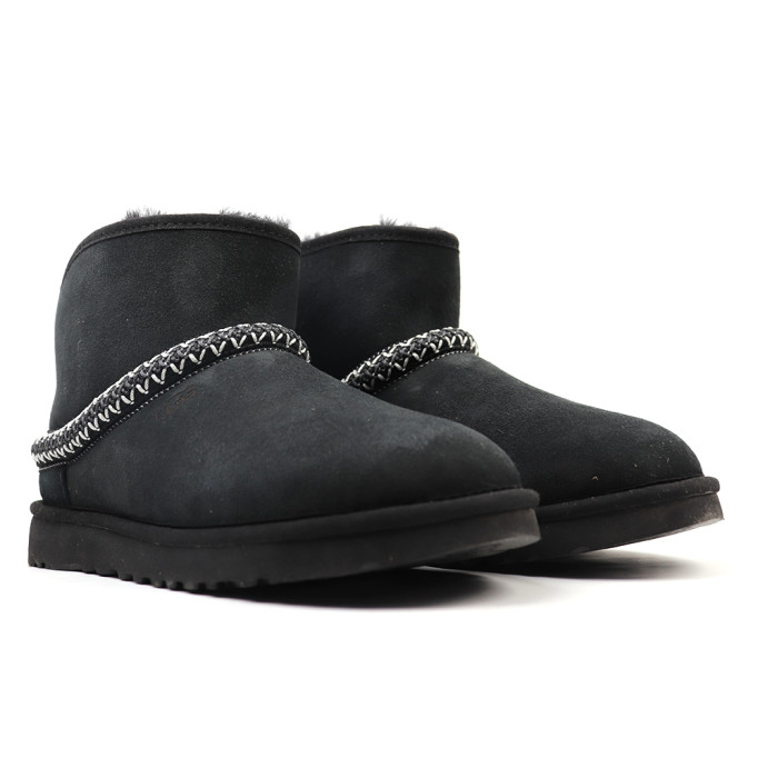 UGG Classic Mini Cresent Black