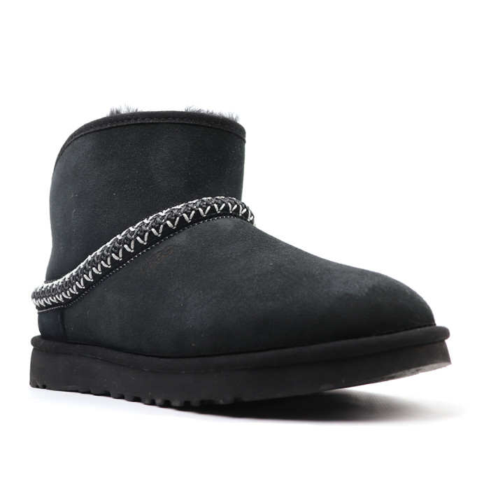 UGG Classic Mini Cresent Black