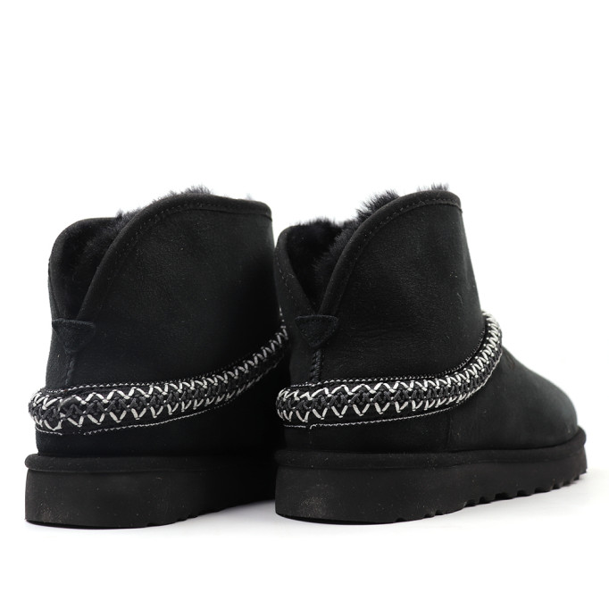 UGG Classic Mini Cresent Black