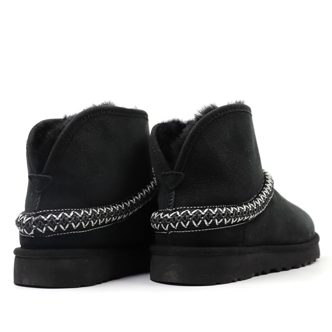 UGG Classic Mini Cresent Black