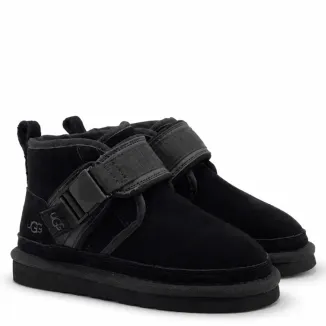 UGG Kids Neumel Snapback Black