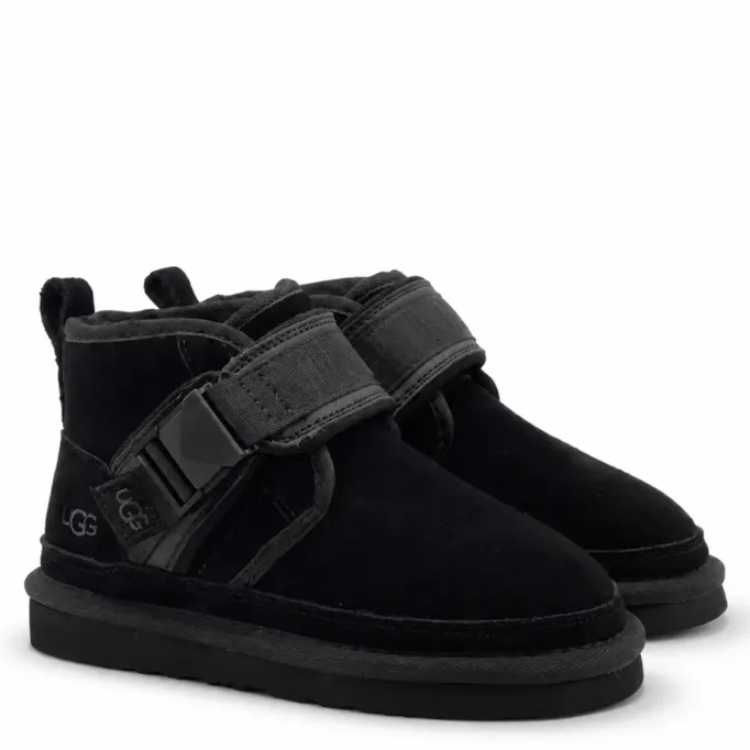UGG Kids Neumel Snapback Black