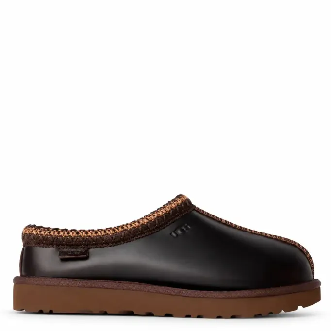 UGG Tasman Slippers Leather Regen Ironwood