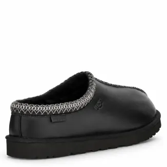 UGG Tasman Slippers Leather Regen Black
