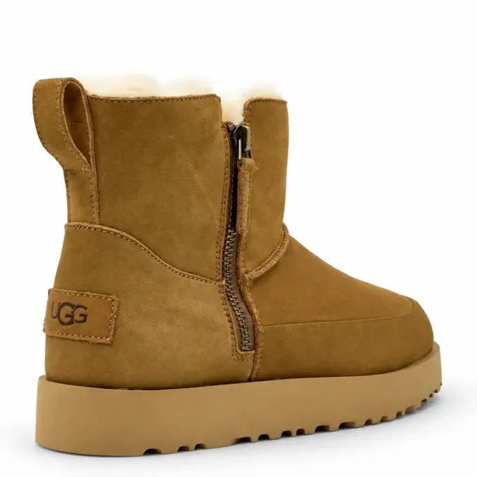 UGG Classic Zip Mini Suede Boot