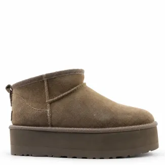 UGG Classic Ultra Mini Platform Hickory