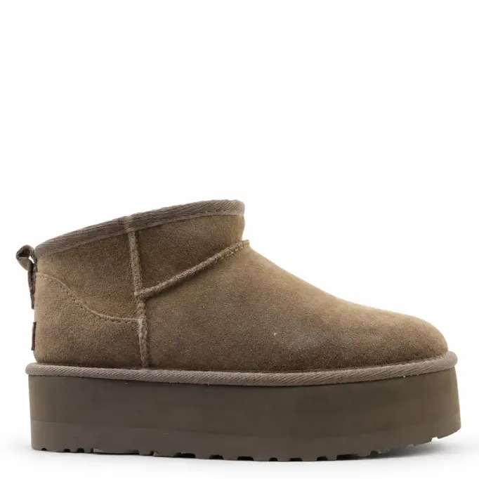 UGG Classic Ultra Mini Platform Hickory