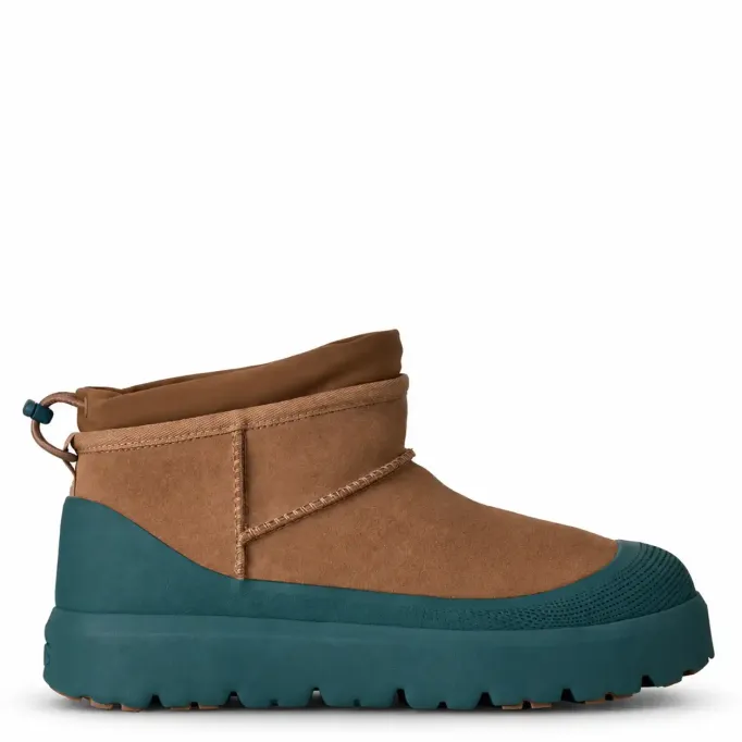 UGG Classic Ultra Mini Weather Hybrid Chestnut Marina Blue