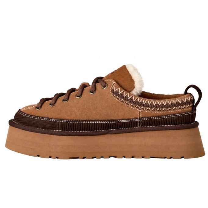 UGG Heritage Lace-Up Slipper Chestnut