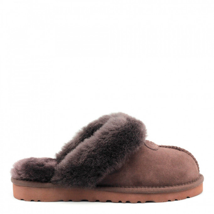 UGG Mens Slippers Scufette Chocolate