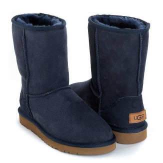 UGG Classic Short II Navy